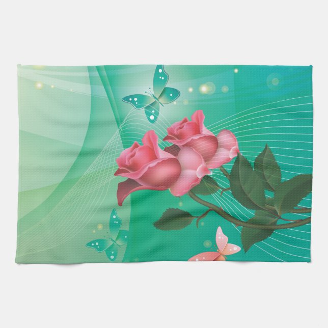 Abstract Art 39 Kitchen Towel (Horizontal)