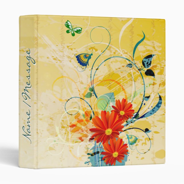 Abstract Art 40 Binder (Front/Spine)