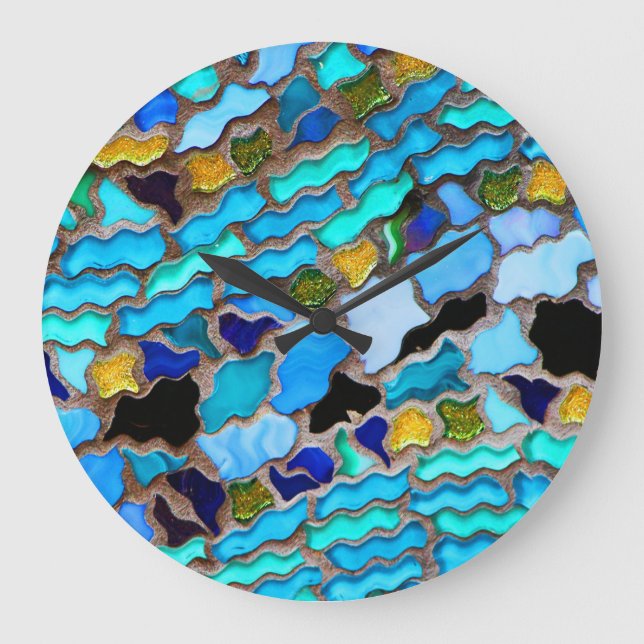 Abstract Art 80 Wall Clocks & Numeral Options (Front)