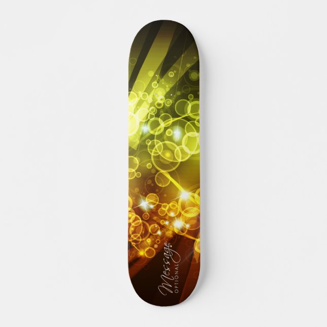 Abstract Art 8 Skateboard Deck (Front)