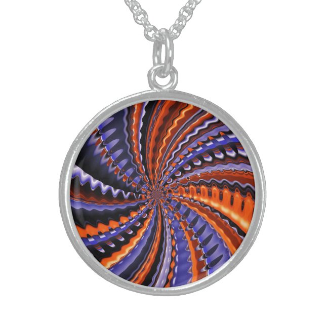 Abstract Art 95 Necklace (Front)