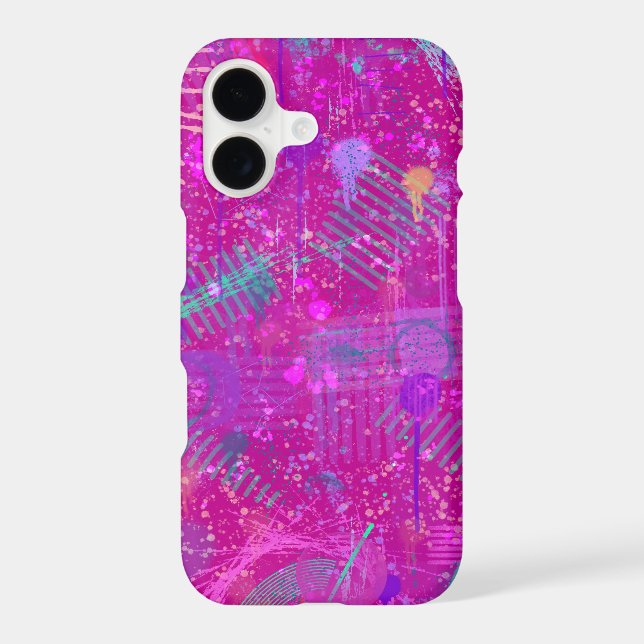 Abstract Art: A Real Personality  iPhone Case (Back)