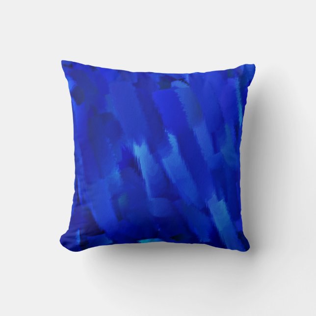 Abstract Art | Abstract Painting 20 Throw Pillow (Front)