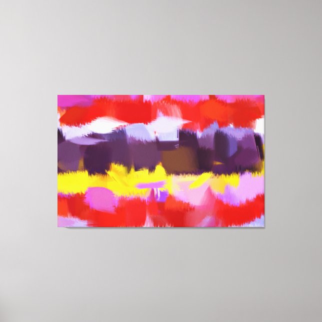 Abstract Art | Abstract Painting 2 Canvas Print (Front)