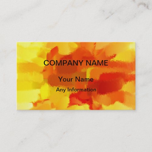 Abstract Art  Abstract Painting 7 Business Card