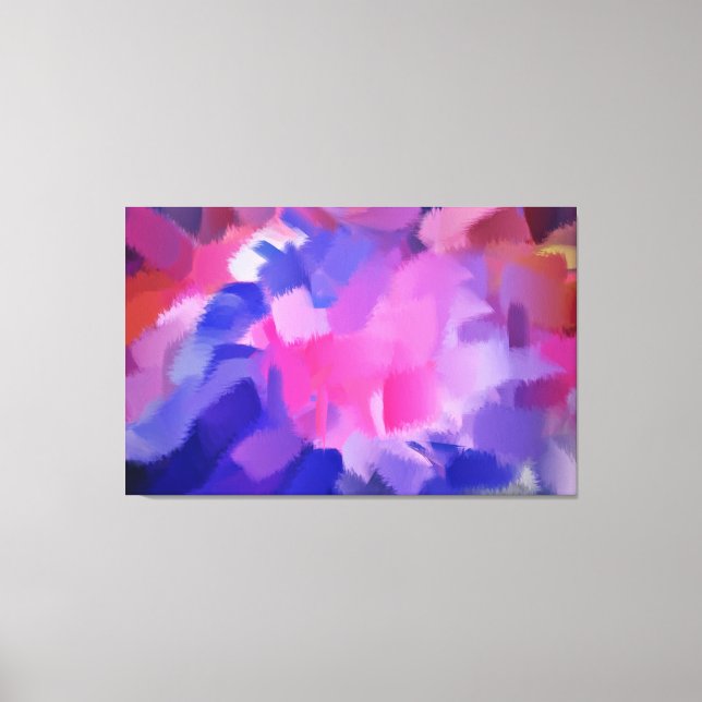 Abstract Art | Abstract Painting 8 Canvas Print (Front)