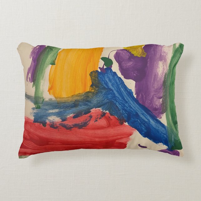 Abstract Art  Accent Pillow (Front)
