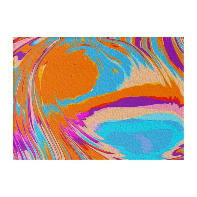 Abstract art, art wall (Front)