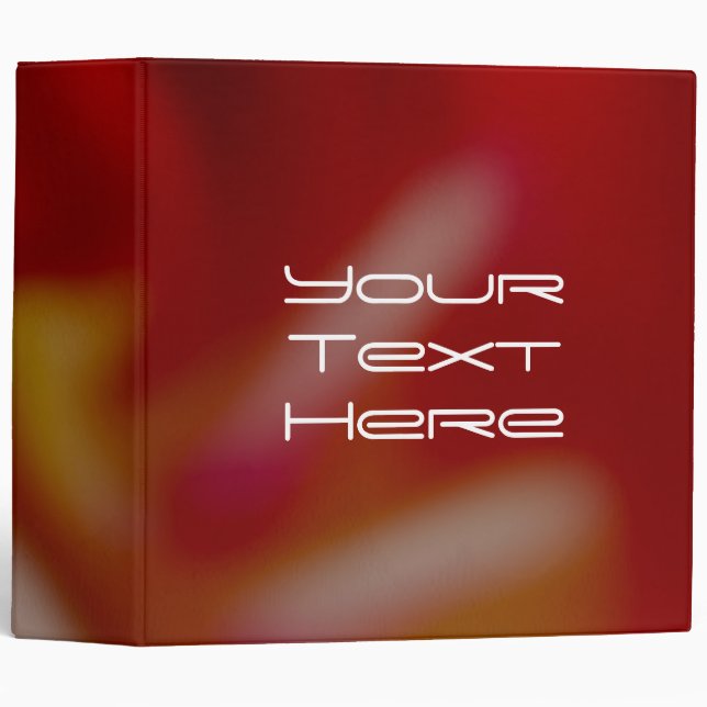 Abstract Art Background Binder (Front/Spine)
