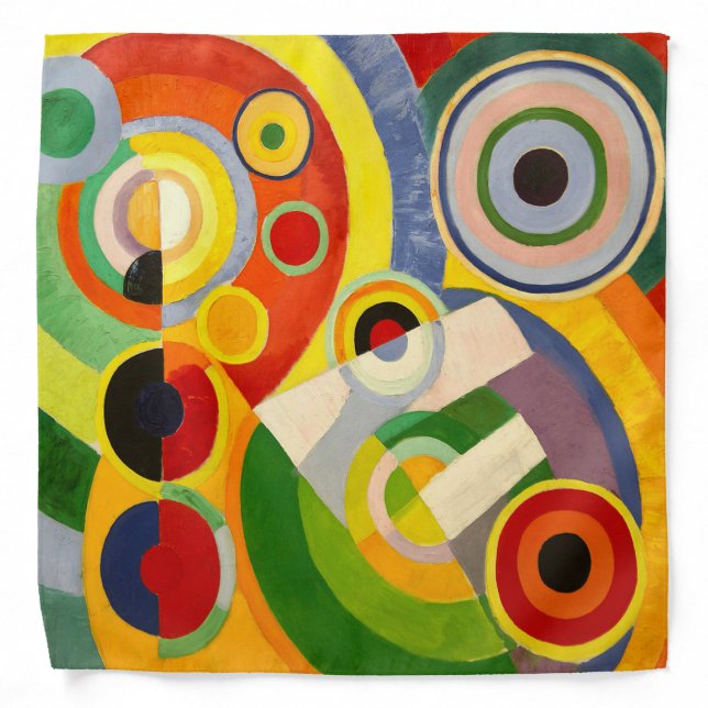 abstract art bandana (Front)
