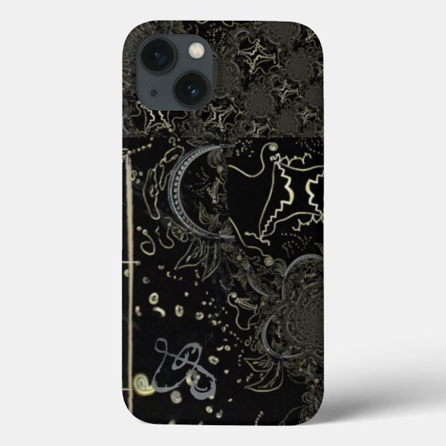 Abstract Art Black  Case-Mate iPhone Case (Back)