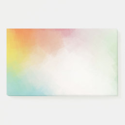 Abstract Art Blank Elegant Modern Template Post-it Notes