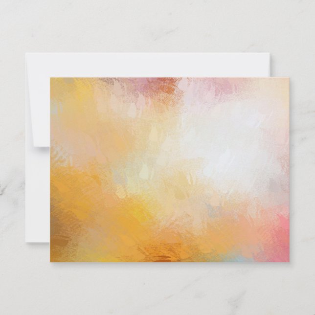 Abstract Art Blank Template Colorful Elegant (Front)
