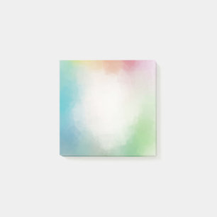 Abstract Art Blue Green Purple Pink Red Orange Post-it Notes