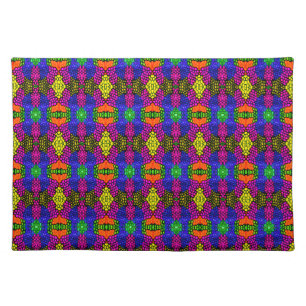 Abstract Art Bright Pattern Cloth Placemat