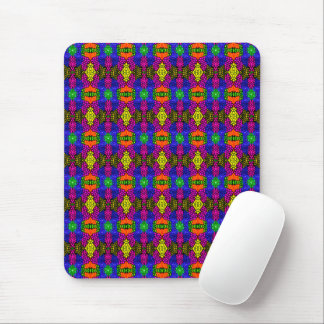 Abstract Art Bright Pattern Mouse Pad