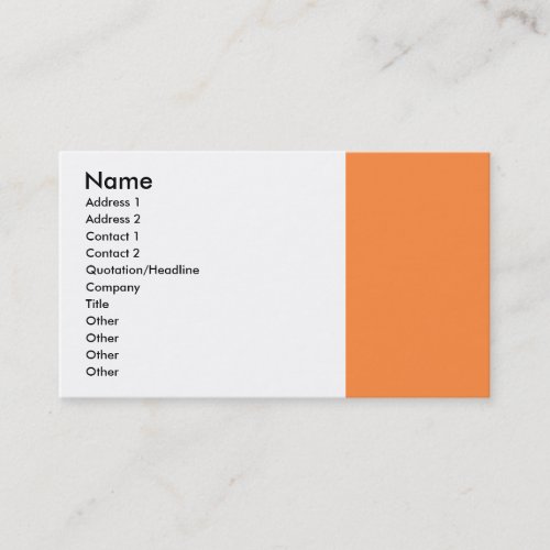 Abstract Art Business Card