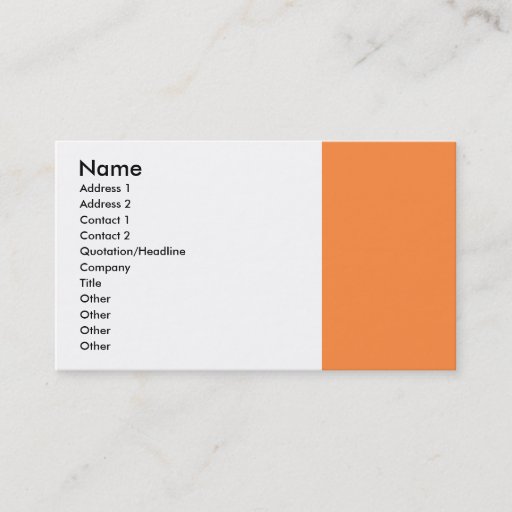 Customizable Abstract Art Business Card