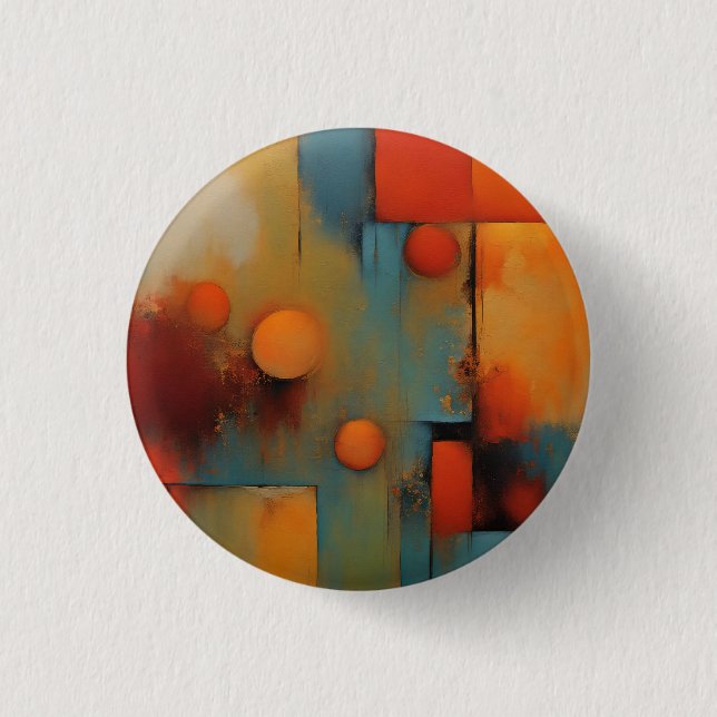 Abstract art button (Front)