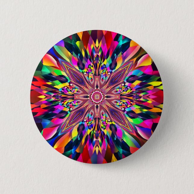 Abstract art button (Front)