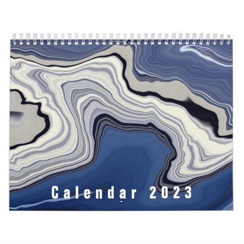 Abstract Art by Zoopi Studio Calendar