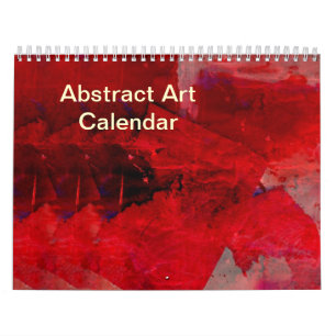 Abstract Art Calendar