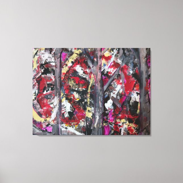 Abstract Art Canvas Print (Front)