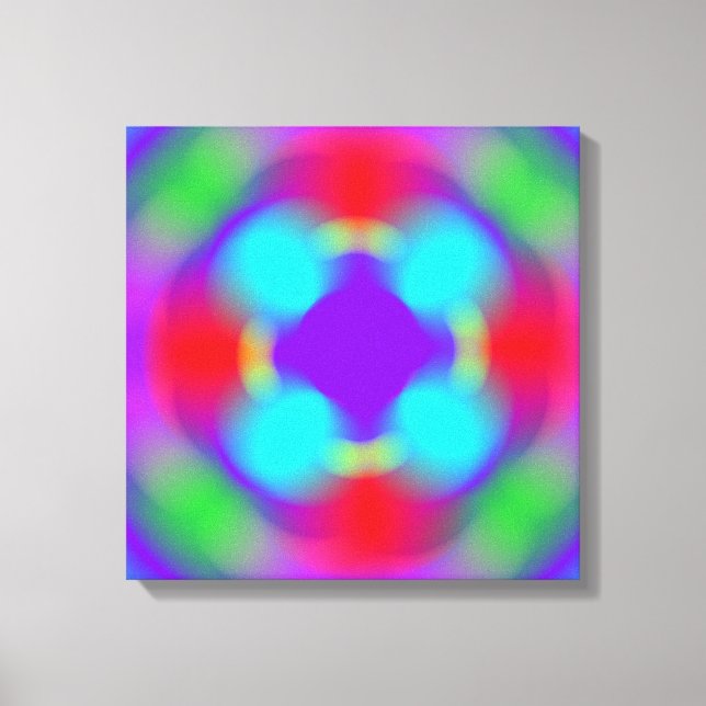 Abstract art canvas print (Front)