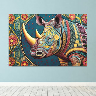 Abstract art canvas print 