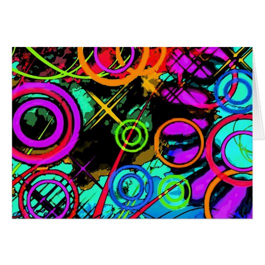 Abstract Art Cards (Front Horizontal)