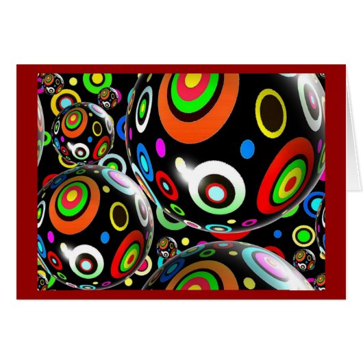 Abstract Art Cards (Front Horizontal)