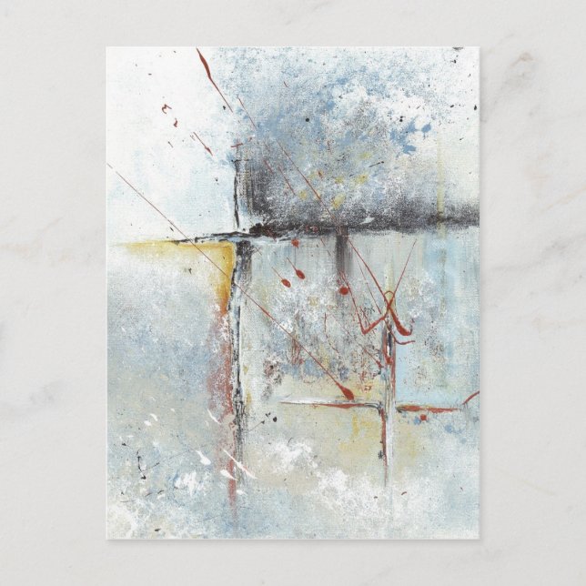 Abstract Art - Celesfina Postcard (Front)