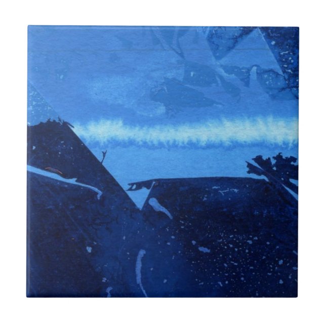 Abstract Art Ceramic Tile (Front)