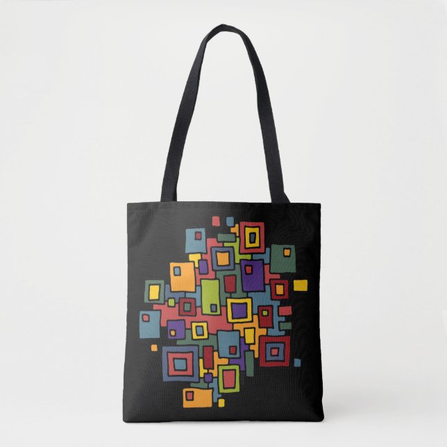 Abstract ART - CITY MAPS II Tote Bag (Front)