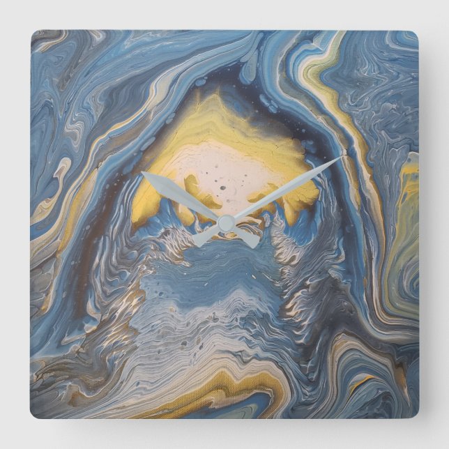 Abstract Art Clock (Front)