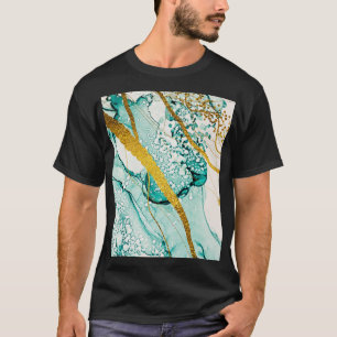 Abstract Art Clouds: Translucent Ink T-Shirt