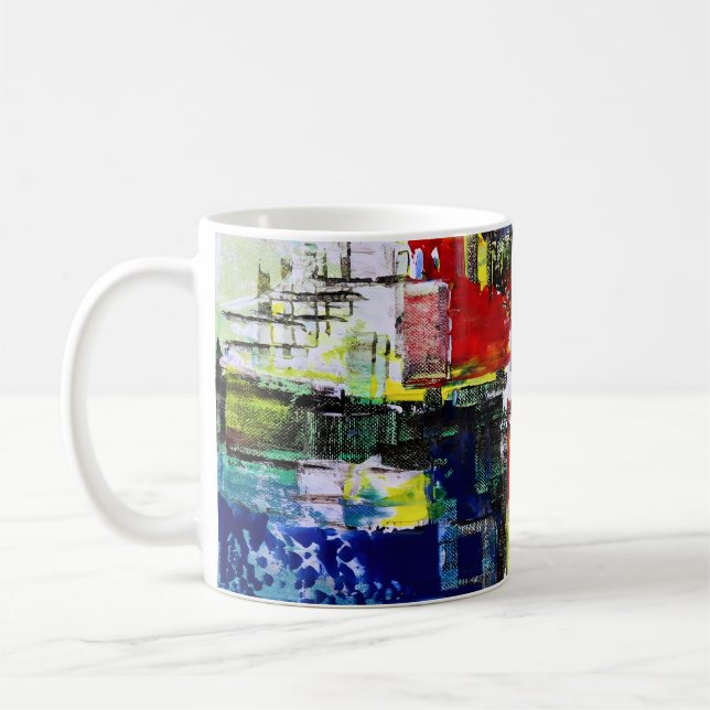 Abstract Art  Coffee Mug (Left)