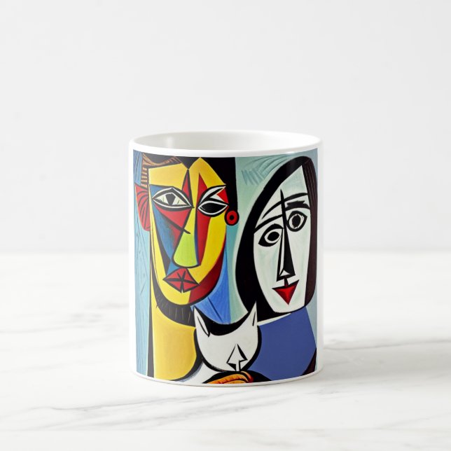 Abstract Art Coffee Mug (Center)