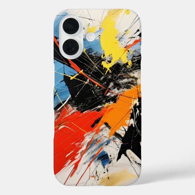 Abstract Art Colorful Case-Mate iPhone Case (Back)