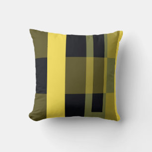Abstract art colorful pattern stripes Pillow