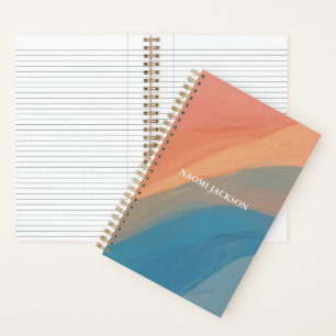 Abstract Art Colorful Personalized Notebook