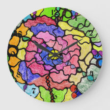 Abstract Art Colorful Wonderful Flower Painting 