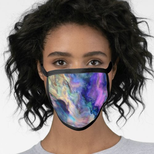 Abstract art colors All_Over Print Face Mask