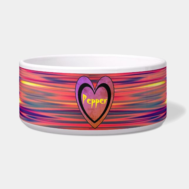 Abstract Art - Colors Pet Bowl (Front)