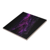 Abstract Art Contemporary Purple Celestial Curtain Ceramic Tile | Zazzle