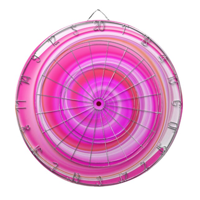 Abstract Art Dart Board (Front)