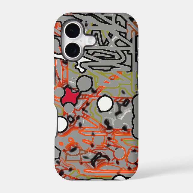 abstract art - digital painting Case-Mate iPhone case (Back)