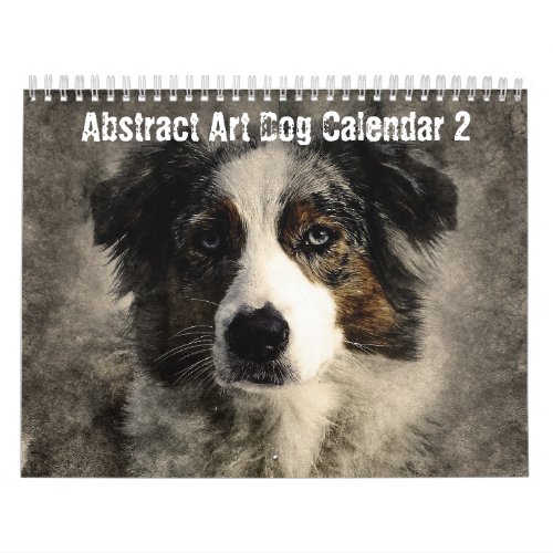 Abstract Art Dog 2 Calendar