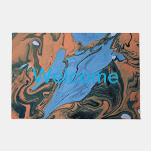 Abstract art Door mat