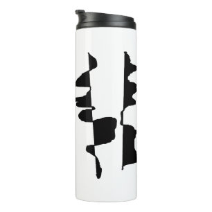 Abstract Art Dual Face Insulated Bottle